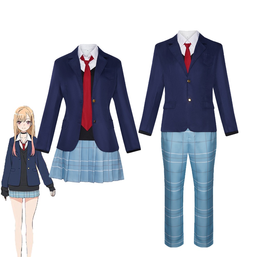 Anime Cosplay Gojo - 北川マリン五条和花ナコスプレアニメ衣装大人 JK 制服ハロウィンカーニバルパーティー女性男性ステージ衣装