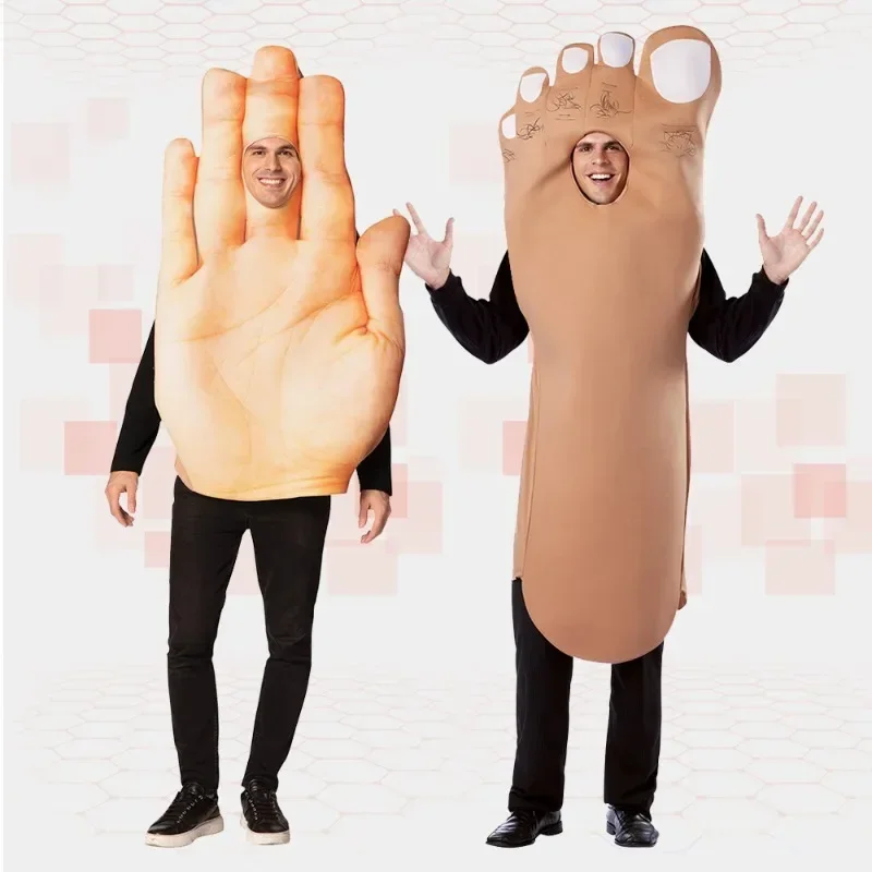 Anime Cosplay For Couples - ハロウィンコスチュームコスプレ手足衣装友人カップル面白いドレスアップアイデアステージパフォーマンスカーニバルパーティー男性女性用
