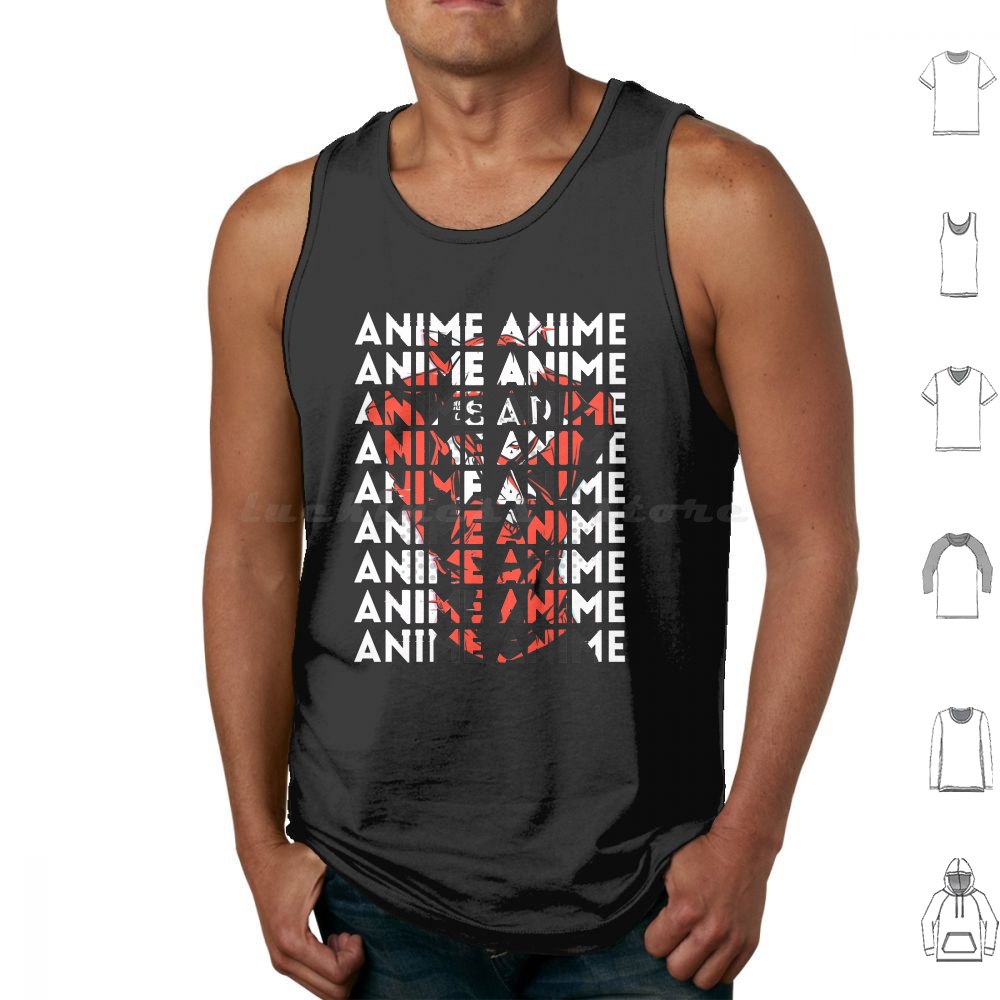 Anime Cosplay Girl Ideas - アニメ女子先輩の名言マンガタンクトッププリントコットン先輩日本マンガアニメかわいい日本コスプレアイデア変態