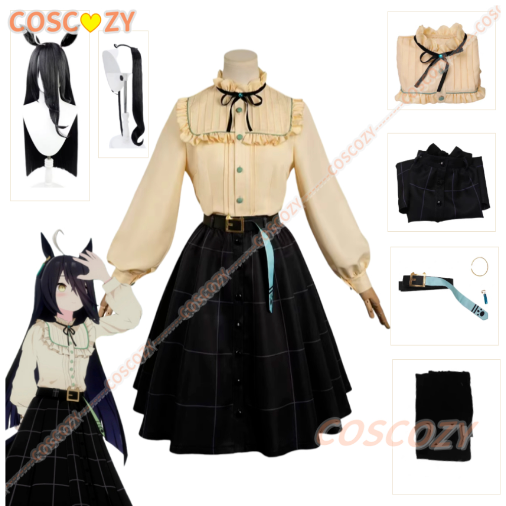 Anime Cosplay Events - マンハッタンカフェ コスプレ衣装 ウィッグ テール ヘッドウェア アニメ