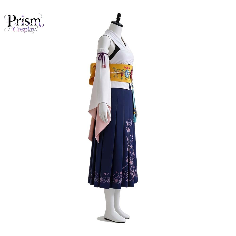 ファイナルファンタジー テン ユナ召喚コスプレ衣装日本の着物 - Anime Cosplay Characters のレビューと価格