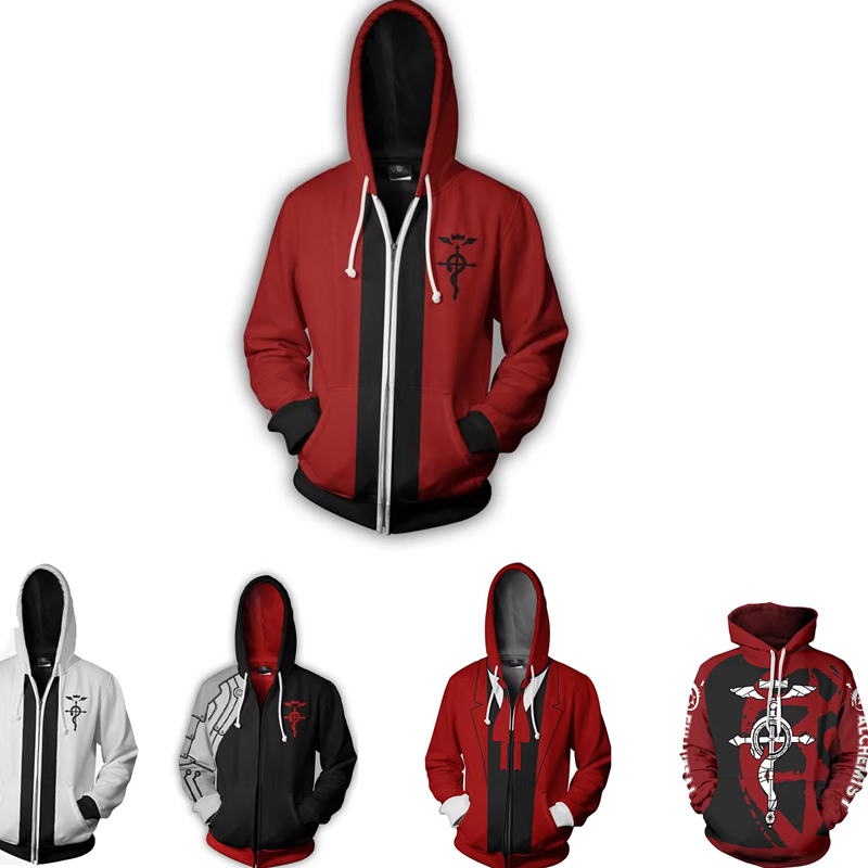 アニメルケミストワードコスプレフーディー、リックコート、アニ - Fullmetal Alchemist Coat のレビューと価格