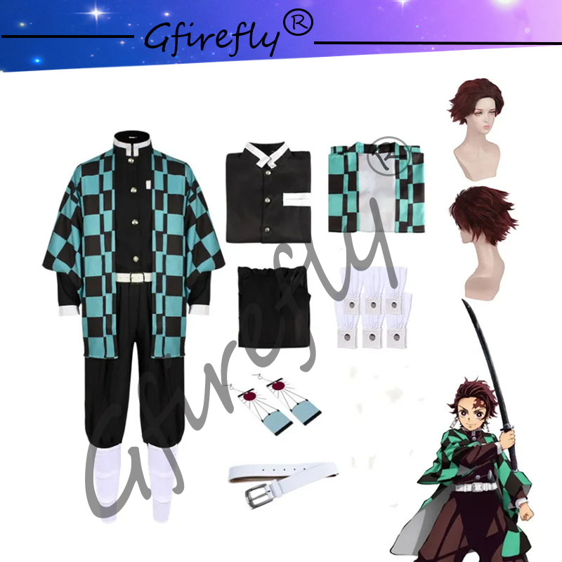 Kamado tanjirou-刀のコスプレコスチュームセッ - Anime Cosplay Sword のレビューと価格