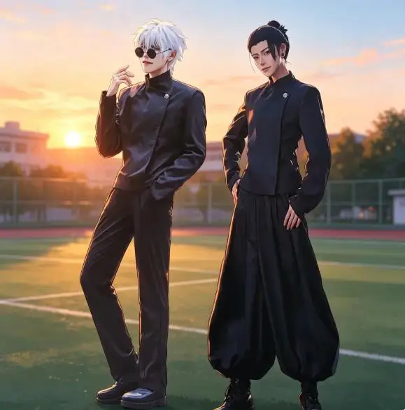 アニメ「呪術廻戦」コスプレ　呪術廻戦　五条悟　ゲトウ・スグル - Anime Cosplay Gojo のレビューと価格
