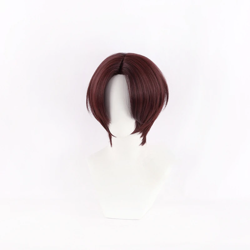 アニメ風ブレーカーコスプレウィッグ、hayato suo、e - Anime Cosplay With Red Hair のレビューと価格