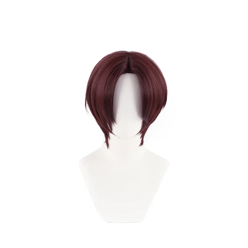 アニメ風ブレーカーコスプレウィッグ、hayato suo、e - Anime Cosplay With Red Hair のレビューと価格