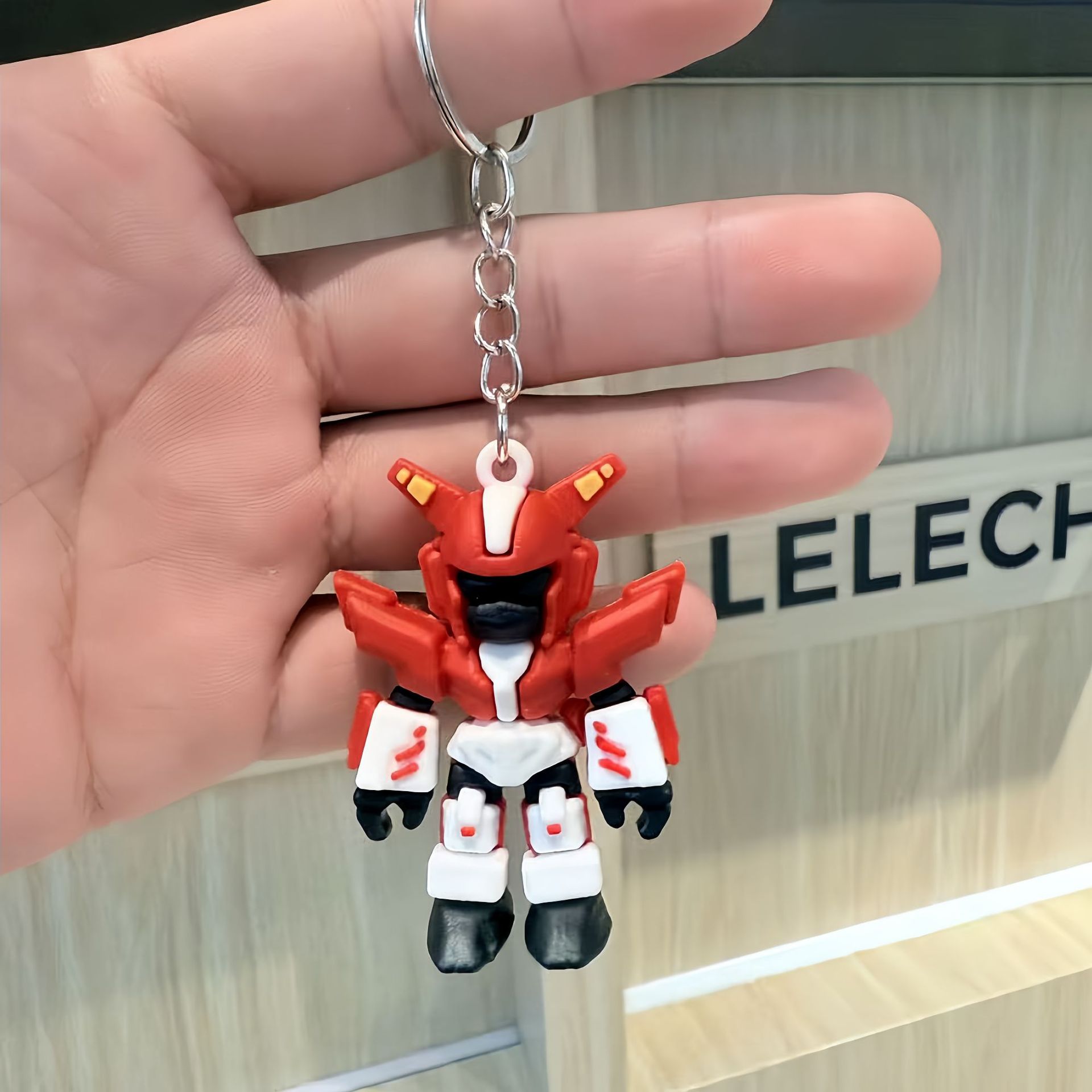 4個入り 新品 漫画風 メカ戦士キーホルダー アニメ ソフト - Anime Cosplay For Couples のレビューと価格