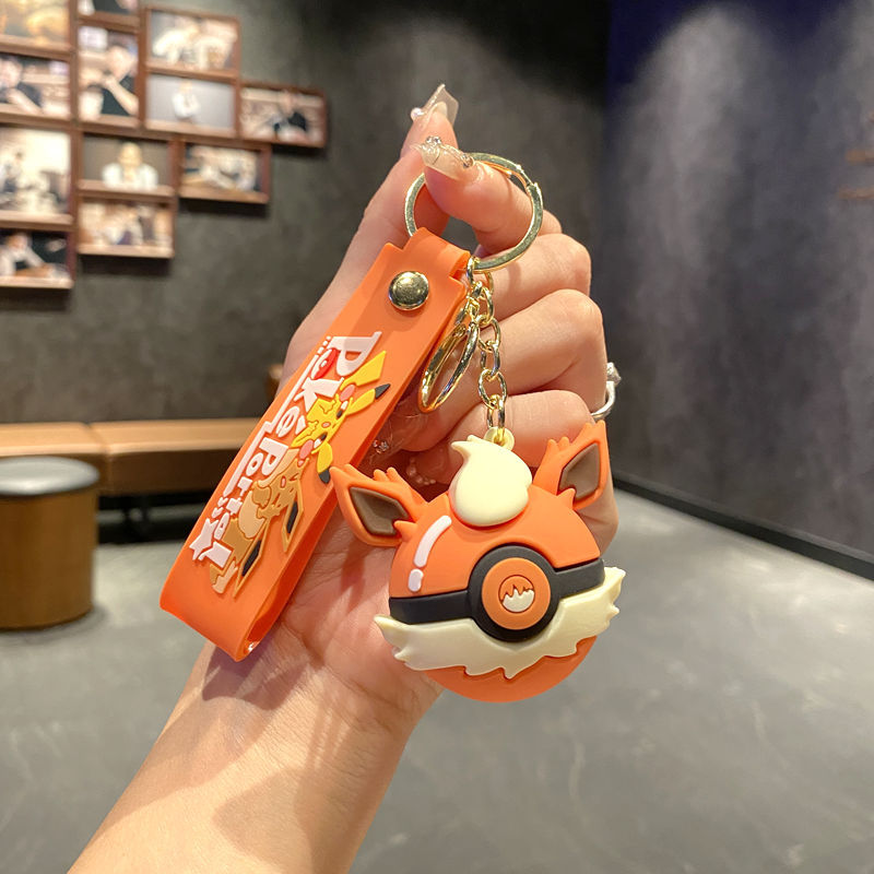 ポケモンアニメイーブイファミリーキーホルダーかわいいアンブレ - Anime Cosplay Pokemon のレビューと価格