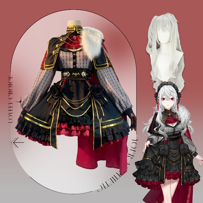 バーチャル Youtuber クズハ三夜コスプレ衣装ウィッグ - Anime Cosplay Youtuber のレビューと価格