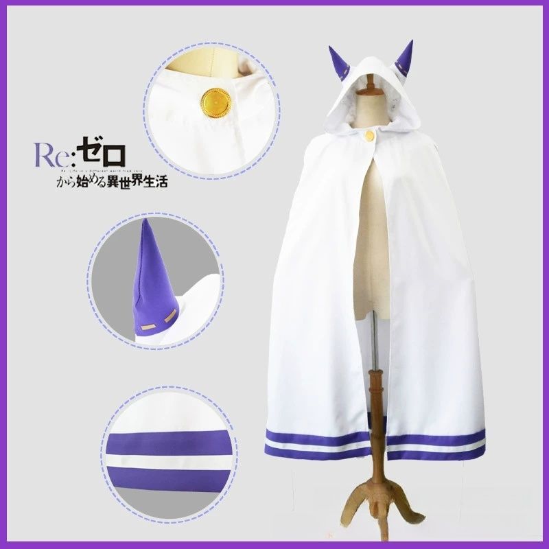 Emilia Cosplay Re Life in a di - Anime Cosplay Live のレビューと価格