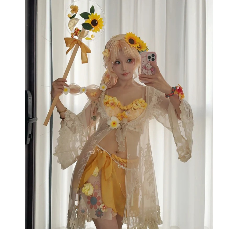 ナイアド・グレイス ​ ​   サマーゴールド コスプレコス - Anime Cosplay Characters のレビューと価格