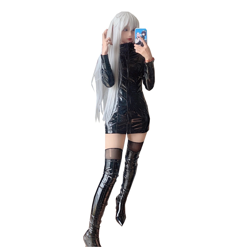 アニメコスプレ女性コスプレ五条悟衣装ハロウィンクリスマスパー - Anime Cosplay Gojo のレビューと価格