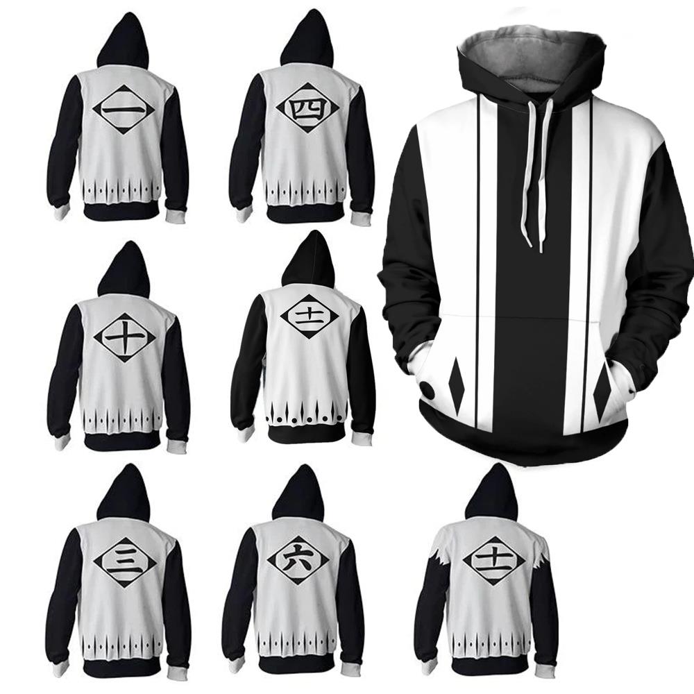日本アニメブリーチコスプレパーカー 3D プリントスウェット - Fullmetal Alchemist Coat のレビューと価格
