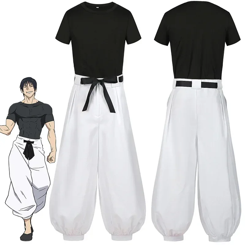 新しい呪術廻戦 JJK 漫画アニメ 伏黒甚爾 五条悟 コスプ - Anime Cosplay Gojo のレビューと価格