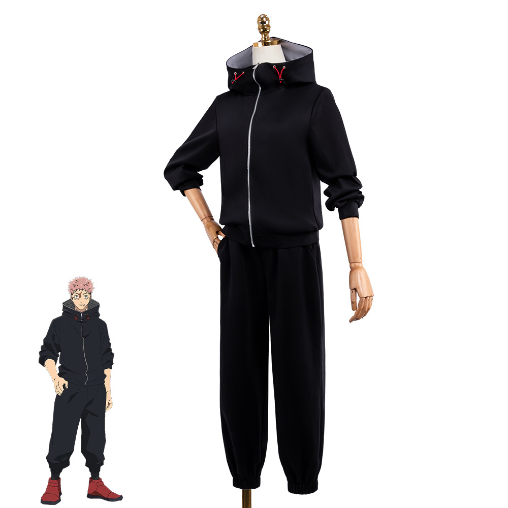 2026年ホットアニメ「呪術廻戦」伊達君コスプレ衣装、黒のパ - Anime Cosplay Events 2026 のレビューと価格