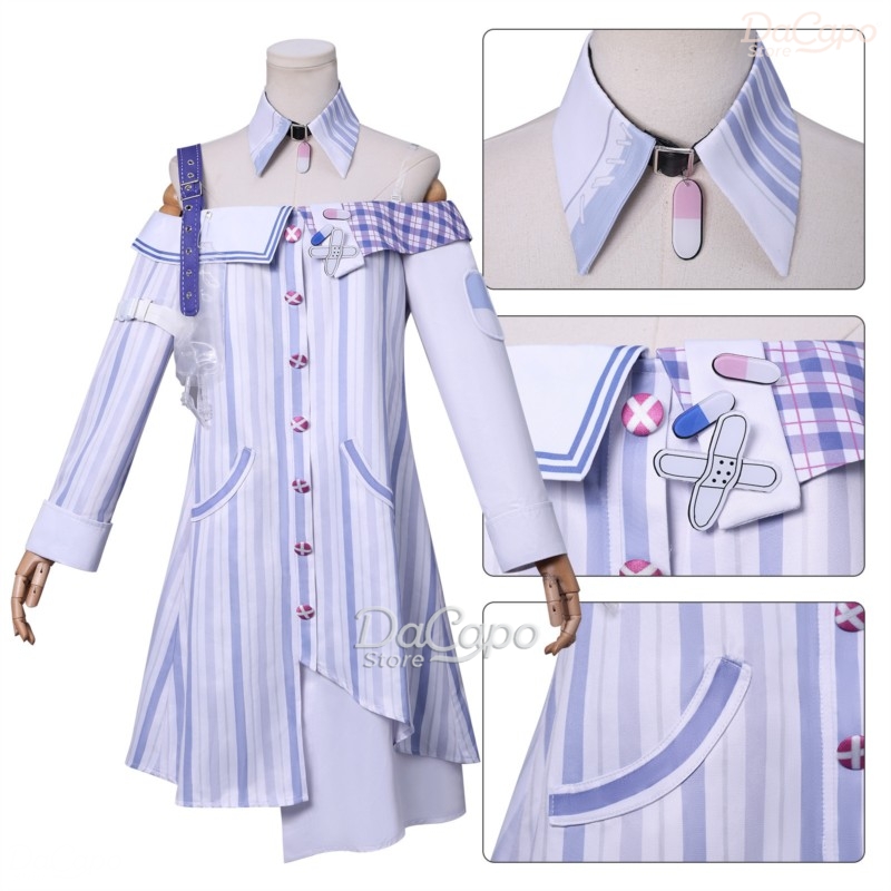 ゲームインフィニティニッキコスプレ衣装ウィッグ風変わりなアイ - Anime Cosplay Outfit Ideas のレビューと価格