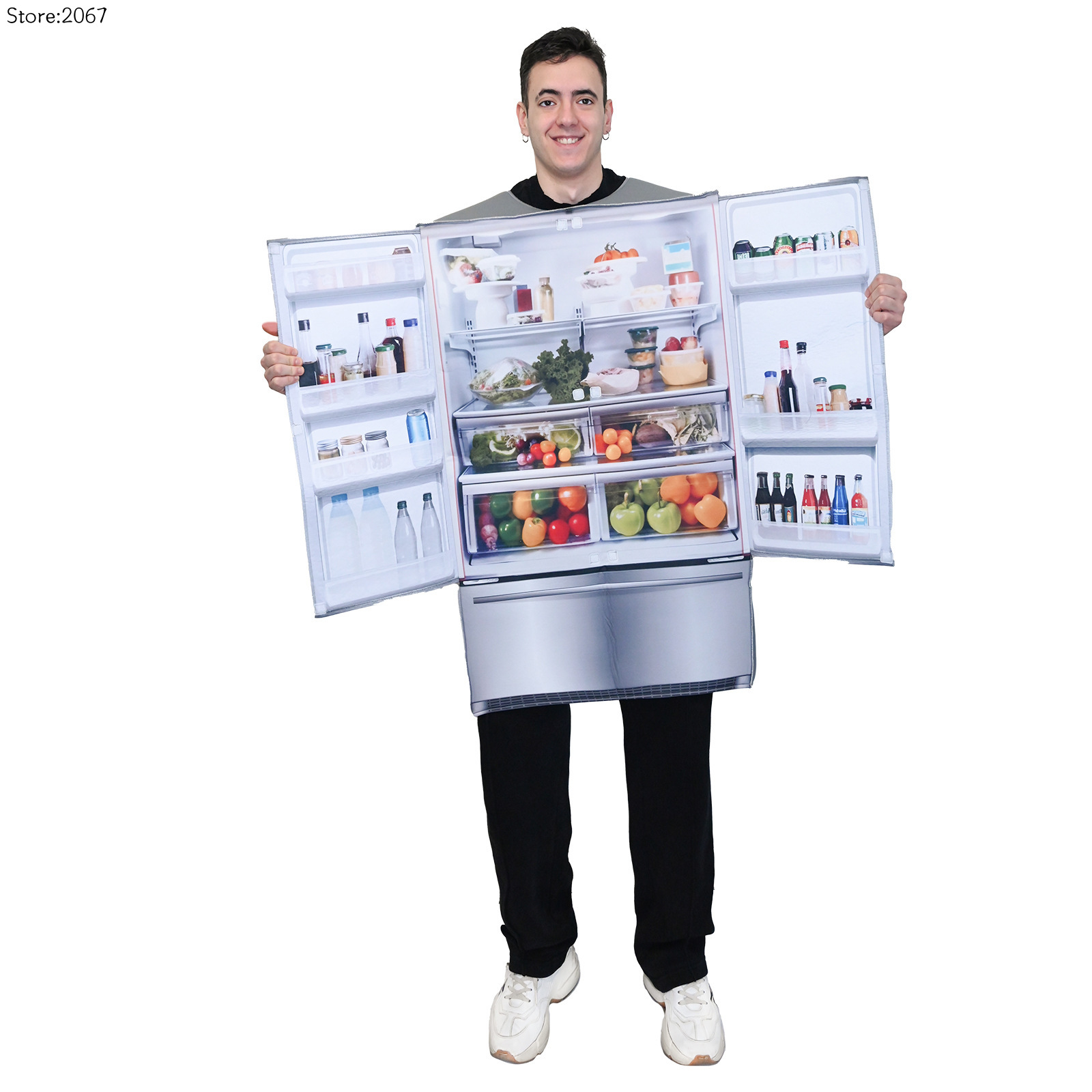 ハロウィンコスチュームのアイデア スマート冷蔵庫キャラクター - Anime Cosplay Outfit Ideas のレビューと価格