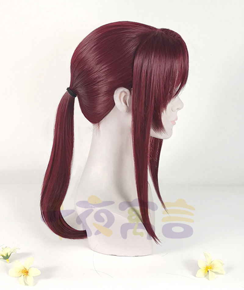 黒のラグーンのかつら,ウィッグスタイルのカット,牛のカット, - Anime Cosplay With Red Hair のレビューと価格