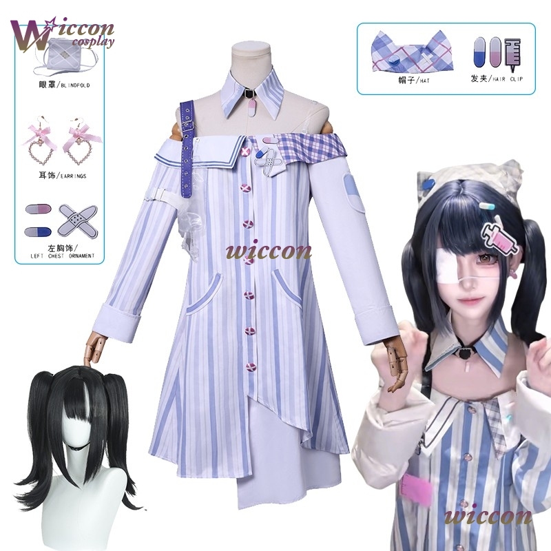 WuHu Infinity Nikki コスプレ衣装ウィッグ - Anime Cosplay Girl Ideas のレビューと価格