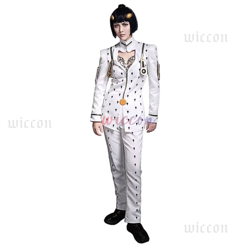 ジョジョの奇妙なブルーノ・ブチャラティコスプレ男性の黄金の風 - Cosplay Anime Jojo のレビューと価格
