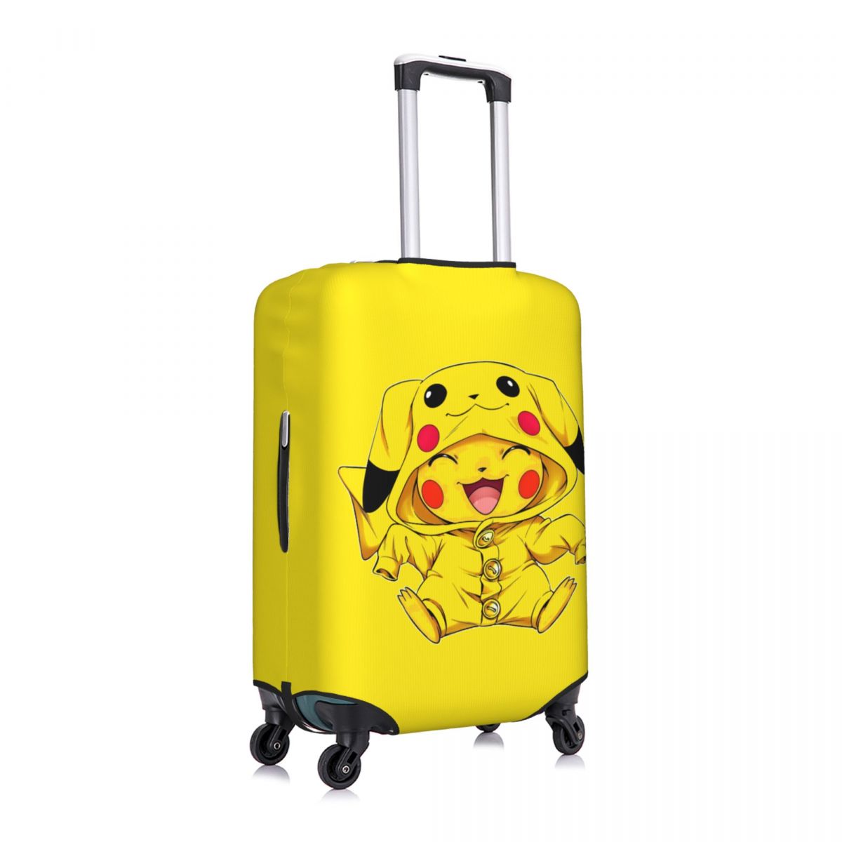 カスタム面白いポケモン風P-ピカチュウ荷物カバープロテクター - Anime Cosplay Pokemon のレビューと価格