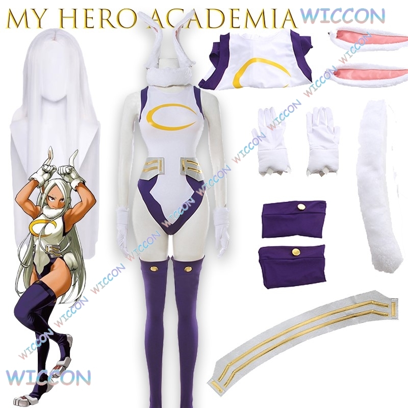 wona@MyHero Acade ミアミルココスプレ衣装バ - Cosplay Anime Bunny Girl のレビューと価格
