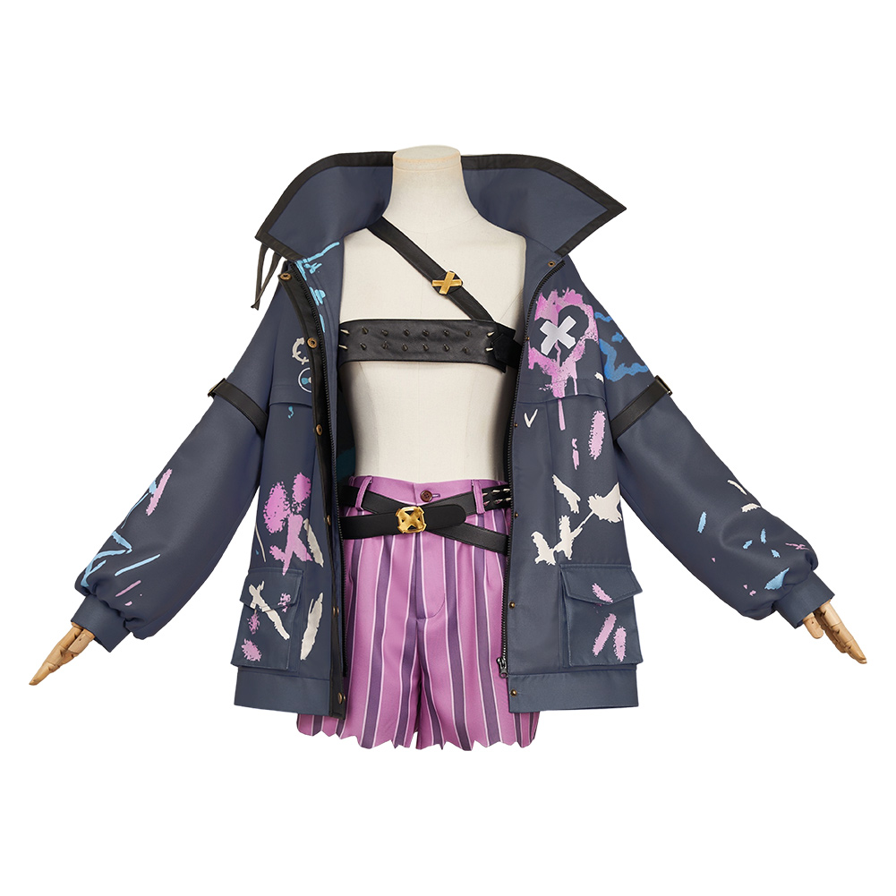 難解なジンクスコスプレ女の子コート帽子ゲーム LOL 衣装変 - Fullmetal Alchemist Coat のレビューと価格