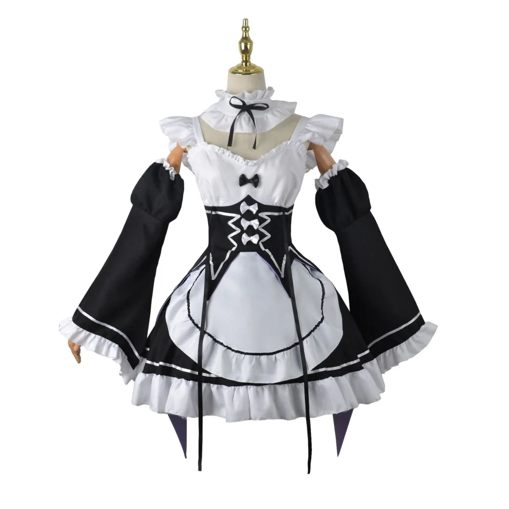 アニメラムレムメイドコスプレ再ゼロから始める異世界生活衣装女 - Anime Cosplay Live のレビューと価格