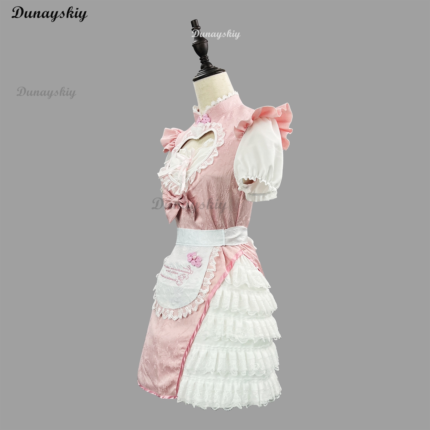 2025年新作 ピンク モダン チャイナドレス メイド服 中 - Anime Cosplay Event 2025 のレビューと価格