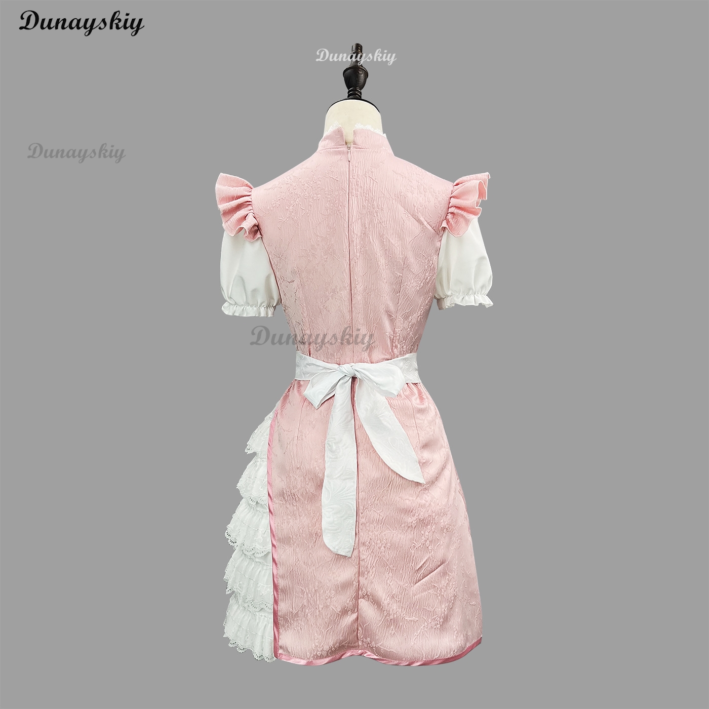 2025年新作 ピンク モダン チャイナドレス メイド服 中 - Anime Cosplay Event 2025 のレビューと価格
