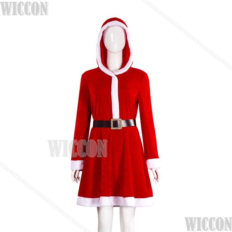 2026 新しいレッドクリスマスドレスフードイブニングパーテ - Anime Cosplay Events 2026 のレビューと価格